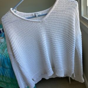 Madewell Off White Cotton Sweater XXS